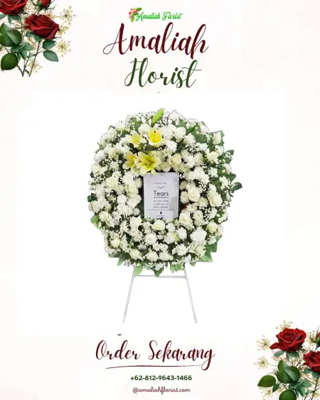 Krans Bunga Duka Sebangki